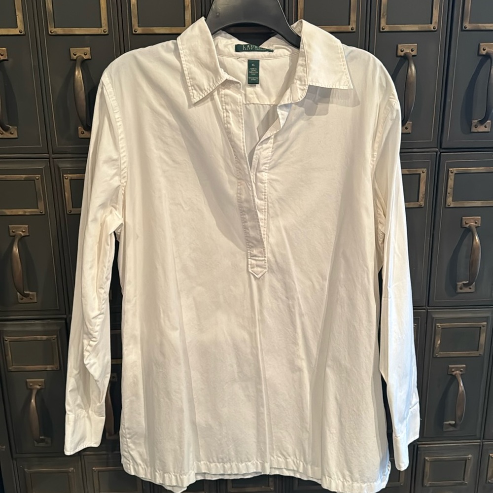 Ralph Lauren White Sirt